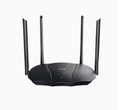 Tenda TX9 Pro Wi-Fi 6 Dual Band AX3000 Ultra Fast 4 Port Gigabit Router Black