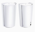 TP-LINK Deco X90 (Pack of 2) AX6600 Whole Home Mesh