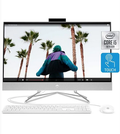 HP 27-Inch Touchscreen All-In-One Desktop Computer, 10th Gen Intel Core i5-1035G1 Processor, 12 GB RAM, 512 GB SSD, Windows 10 Home (27-dp0170, Silver)
