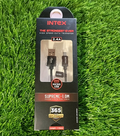 INTEX SUPREME -2.0C USB MICRO/TYPE-C CHARGE/ HIGH SPEED DATA TRANSFER CABLE(type-C)