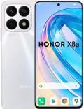 Honor X8a Smartphone, Dual SIM, 8GB, 128GB, Unlocked, Android 12, Silver (100MP Triple Camera, 6.7" 90Hz Fullview Display)