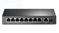TP-Link TL-SF1009P 9 Port Ethernet PoE Switch 8 PoE Black