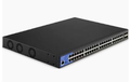 48-Port Managed Gigabit PoE+ Switch, 10G SFP+ Uplink Ports, Integrated Power over Ethernet Plus (740W), Advanced Network Security & QoS, 176 Gbps, 130.95 Mpps, LGS352MPC-EU Black