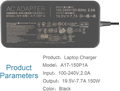 Asus 150W A17-150P1A, a17150P1a G53S G53SX G53J G53JW G73S G73SW G73 Laptop Power Charger