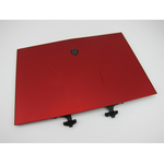 Alienware M14x Laptop Red LCD Lid Back Cover W/hinges - C44HY 9DXFP (A)