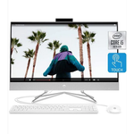 HP 27-Inch Touchscreen All-In-One Desktop Computer, 10th Gen Intel Core i5-1035G1 Processor, 12 GB RAM, 512 GB SSD, Windows 10 Home (27-dp0170, Silver)