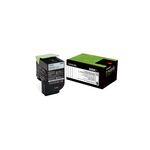 Lexmark 808K Black Return Program Toner (80C80K0)