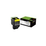 Lexmark 808Y Yellow Return Program Toner (80C80Y0)