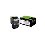 Lexmark 80C8HK0 Black High Yield Toner