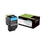 Lexmark 80C8SC0 Cyan Standard Yield Toner