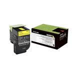 Lexmark 80C8SY0 Yellow Standard Toner