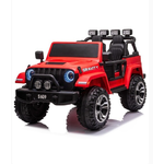 2 Seater Ride on Car Truck, 12V Large Electric car Vehicles 2 Seater Battery Powered Cars for Kids with Remote Control, Spring Suspension, LED Lights, Music (RED) S609