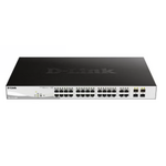 D-Link DGS-1210-28MP 24-Port Gigabit Smart Managed Black