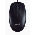 Logitech 910-001793 Full-size Corded Mouse Black