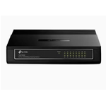 TP-LINK TL-SF1016D 16-Port 10/100Mbps Desktop Switch - Black