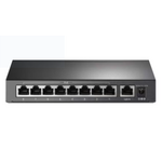 TP-Link TL-SF1009P 9 Port Ethernet PoE Switch 8 PoE Black