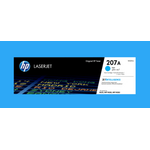 HP 207A Cyan Original LaserJet Toner Cartridge, W2211A
