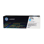HP 312A Cyan Original LaserJet Toner Cartridge, CF381A
