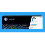 HP 410A Cyan Original LaserJet Toner Cartridge, CF411A