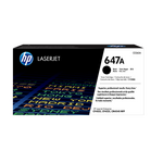 HP 647A Black Original LaserJet Toner Cartridge, CE260A