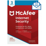 McAfee Internet Security for 3 User, Top 5 online stores' prices