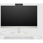 HP 24-cr0307nh All-in-One Desktop, Intel Core i5, 13th Gen, 8GB RAM, 512GB SSD, DOS, 23.8" Display, White