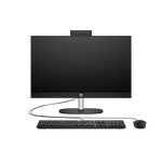 HP 24-cr0310nh All-in-One Desktop, Intel Core i5, 13th Gen,, 8GB RAM, 512GB SSD, DOS,23.8" Display, Black