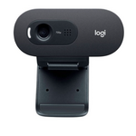 Logitech C270 HD 720p Webcam with Built-in Microphone – USB 2.0 Plug & Play for Video Calling & Recording