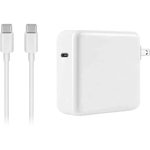 96W USB C Charger Power Adapter for MacBook Pro 16, 15, 13 inch, New Air 13 inch 2020/2019/2018 USB C to C Charging Cable