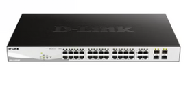 D-Link DGS-1210-28MP 24-Port Gigabit Smart Managed Black