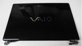 Genuine Sony VAIO VPCCW MBX-226 - Cover Lid w/Bezel & Hinges - 012-000A-2351-D