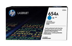 HP 654A Cyan LaserJet Toner  (CF331A)