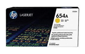 HP 654A Yellow LaserJet Toner (CF332A)