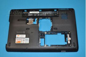 HP G60 G60-458DX Laptop Bottom Case Base Enclosure Cover w Audio Board +Jack