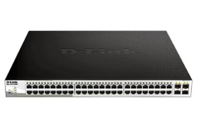 D-Link DGS-1210-52MPP 52-Port Gigabit Smart Switch Black