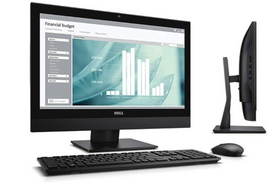 Dell OptiPlex 7440 All-in-One Used Desktop, Intel Core i5-6th Gen, 8GB RAM, 256GB SSD, 24-inch Touchscreen