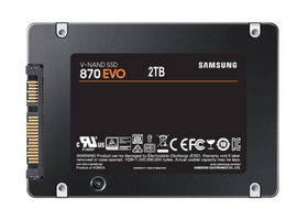 SAMSUNG 870 EVO 2.5" SATA 2TB SSD