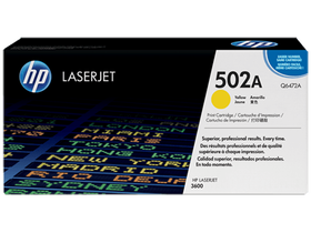 HP 502A Yellow LaserJet Toner (Q6472A)