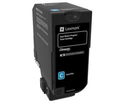 Lexmark 74C50C0 CS720, CS725, CX725 Cyan Return Programme Toner