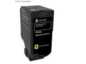 Lexmark 74C50Y0 CS720, CS725, CX725 Yellow Return Programme Toner