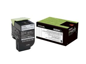 Lexmark 80C8SK0 Black Standard Yield Toner
