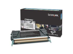 Lexmark C746H1KG Black Return Program Toner