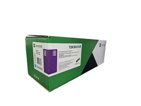 Lexmark Cs820 Cx82x Cx860 Cyan Return Programme Toner 72K50C0