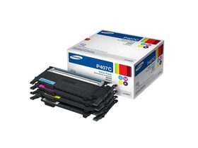 Samsung CLT-P407C Value Pack Toner