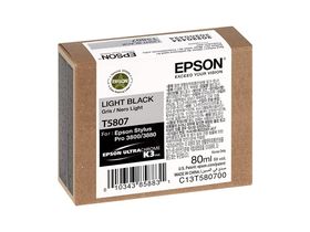 Epson C13T580700 Light Black Ink Cartridge 80ml