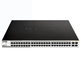 D-Link DGS-1210-52MPP 52-Port Gigabit Smart Managed PoE Switch Black