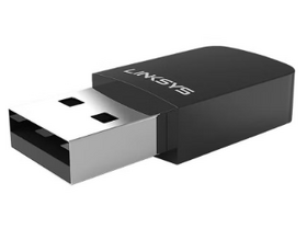Linksys WUSB6100M Max-Stream AC600 USB Adapter Black