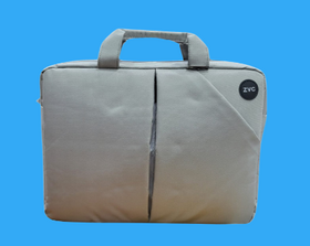 ZVC 14-Inch Laptop Bag, Gray Color, Durable, Lightweight & Stylish Design