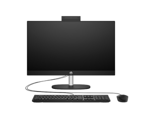 HP 24-cr0310nh All-in-One Desktop, Intel Core i5, 13th Gen,, 8GB RAM, 512GB SSD, DOS,23.8" Display, Black