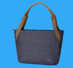 HP 1A217AA Renew Tote Topload Laptop Bag for 14-Inch Laptop, Navy Color Durable, Lightweight & Stylish Design